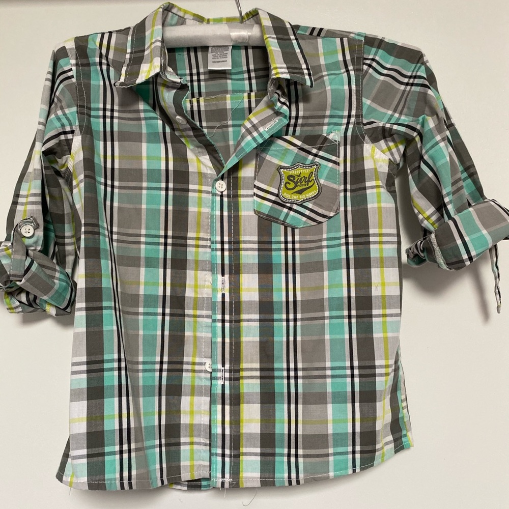 Size 7 3/4 sleeve boys shirt